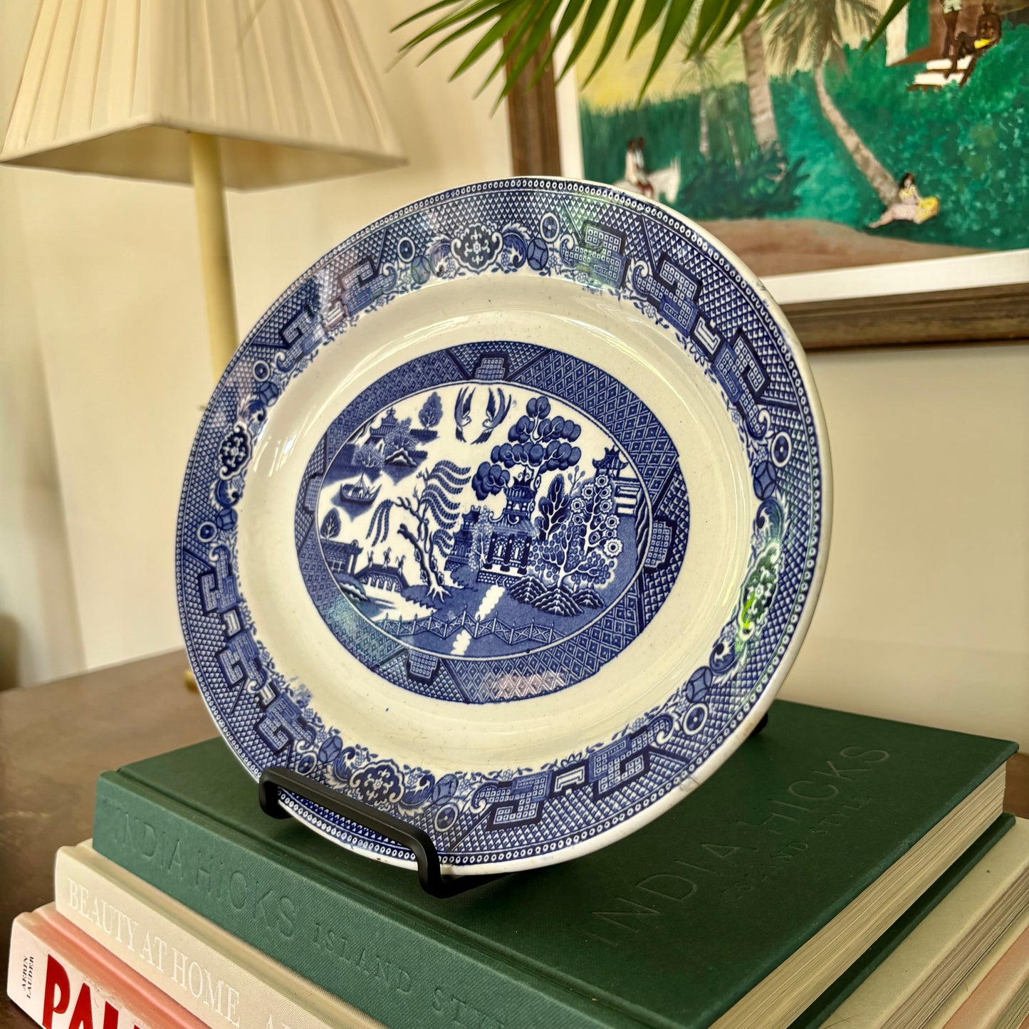 Blue Willow 12" Oval Platter