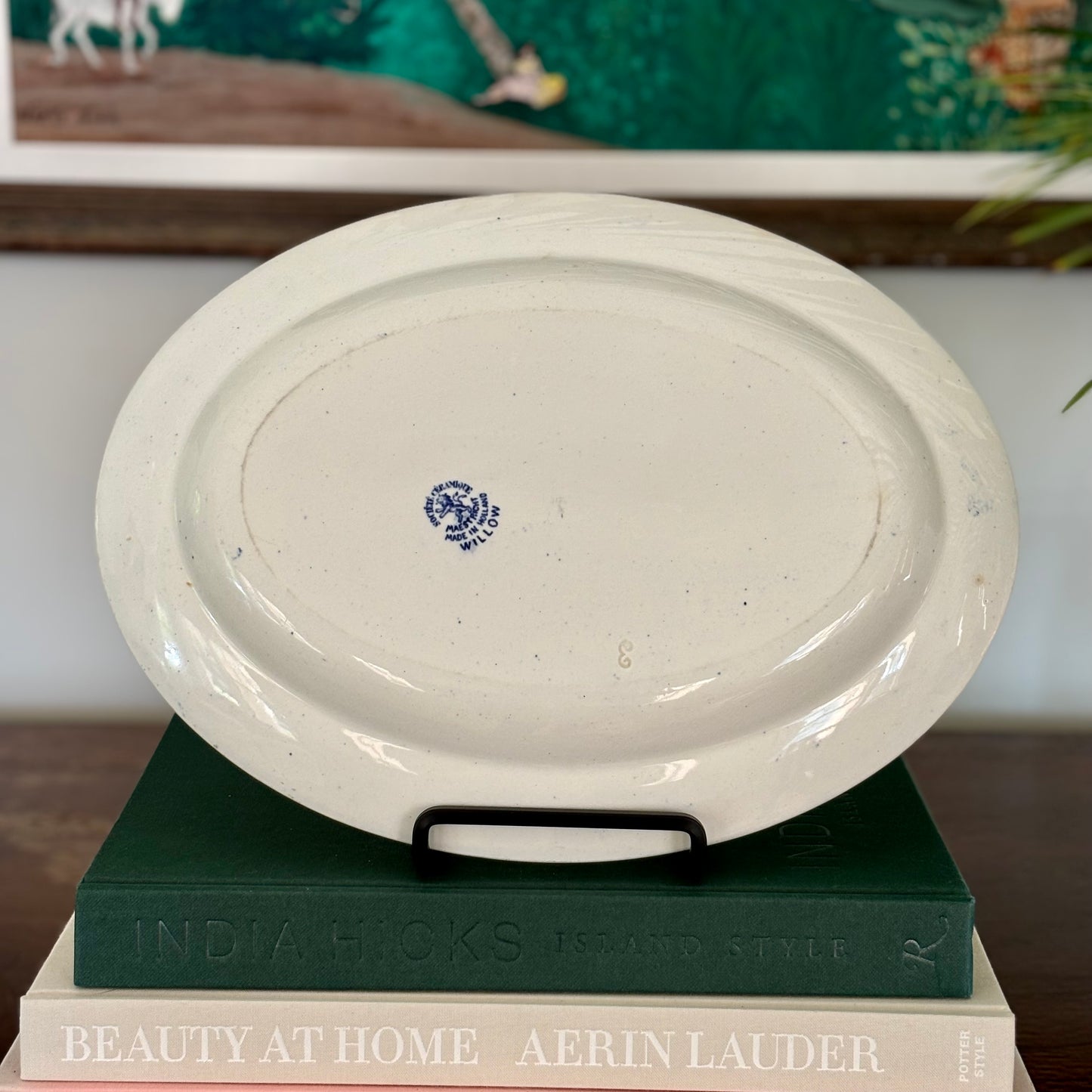 Blue Willow 12" Oval Platter