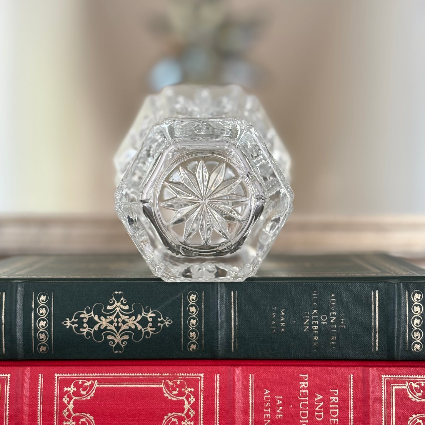 Crystal 6" Vase
