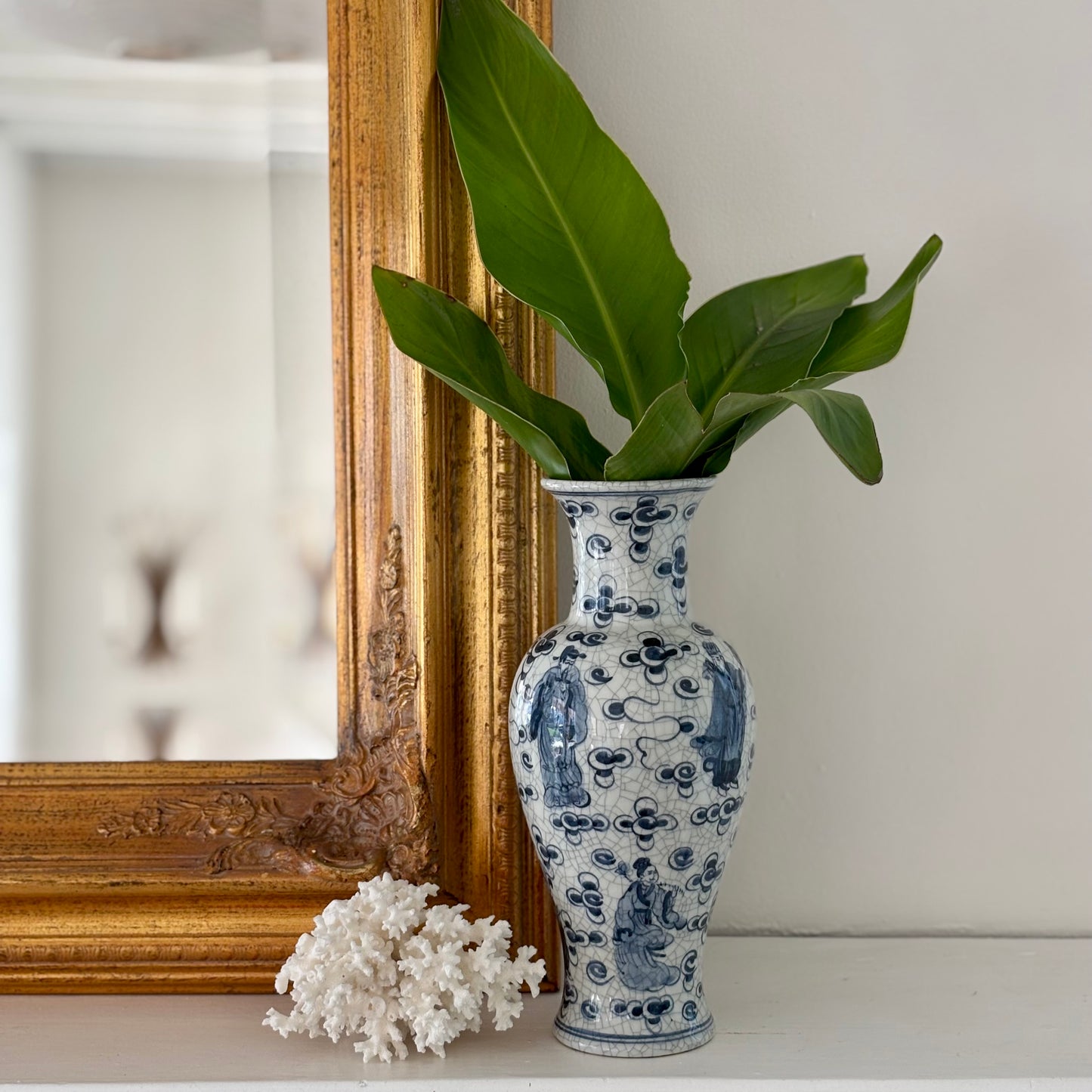 Pair of Vintage Chinoiserie Vases
