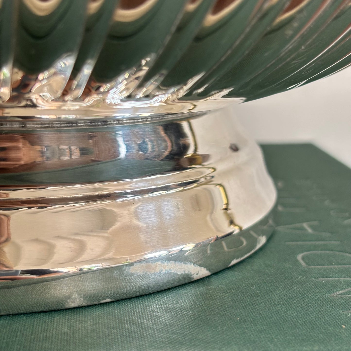 Vintage Silver Plated Punch Bowl