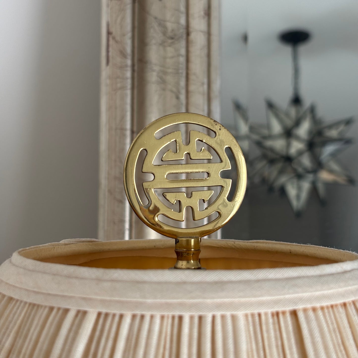 Vintage Double Happiness Ginger Jar Lamp
