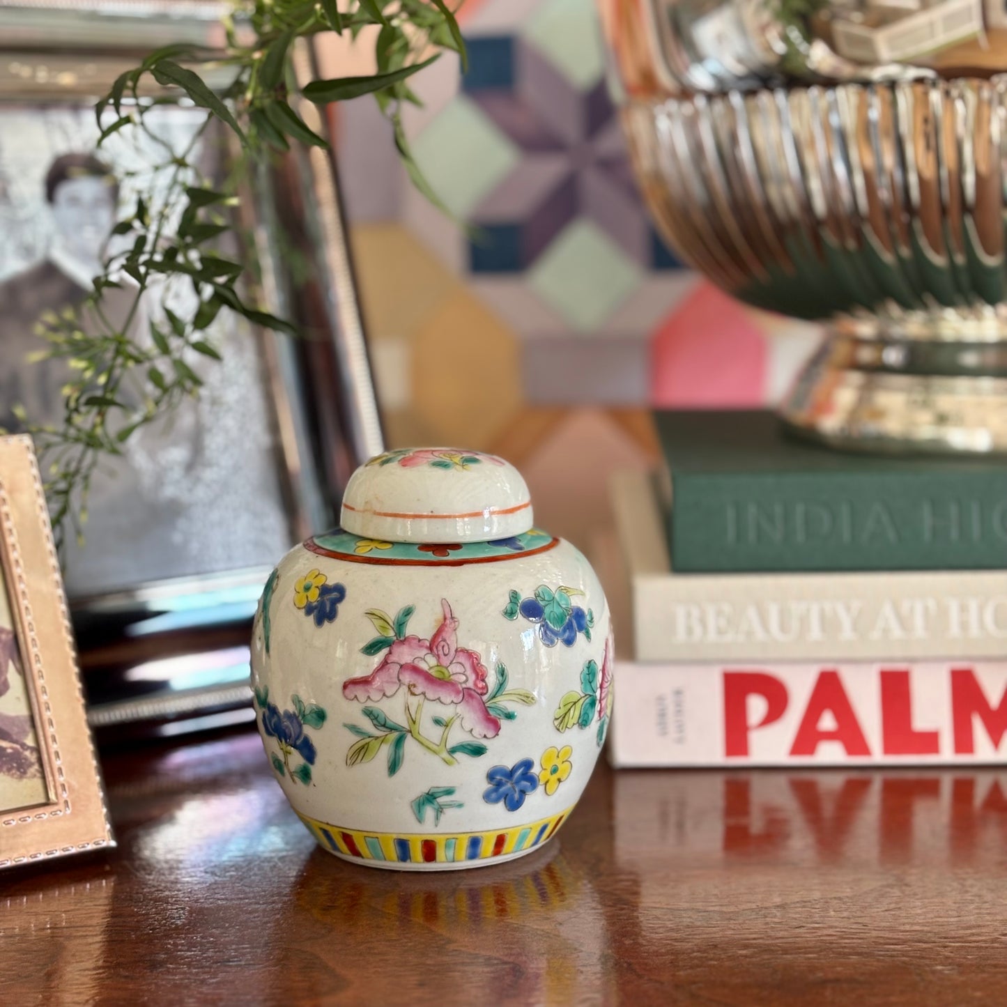 Pair of Vintage Mini Ginger Jars