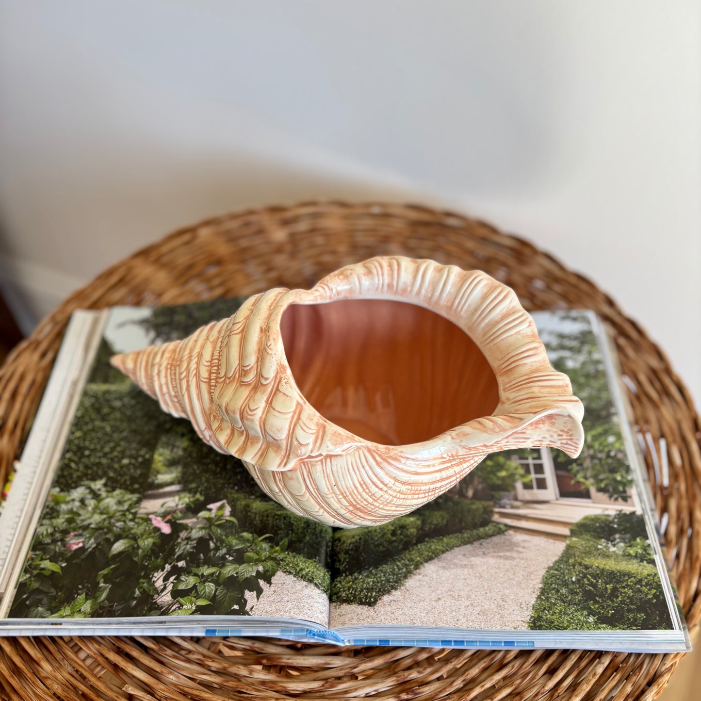 Ceramic Shell Cachepot
