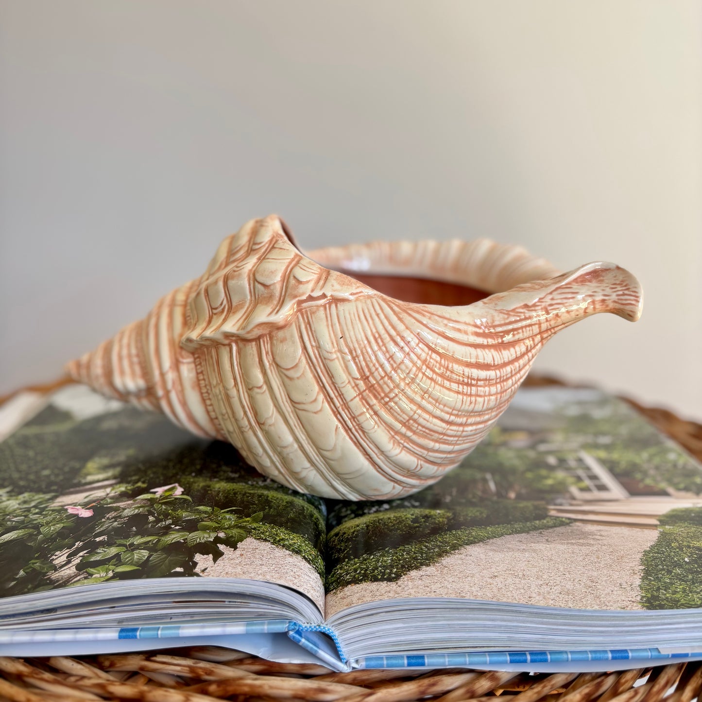 Ceramic Shell Cachepot