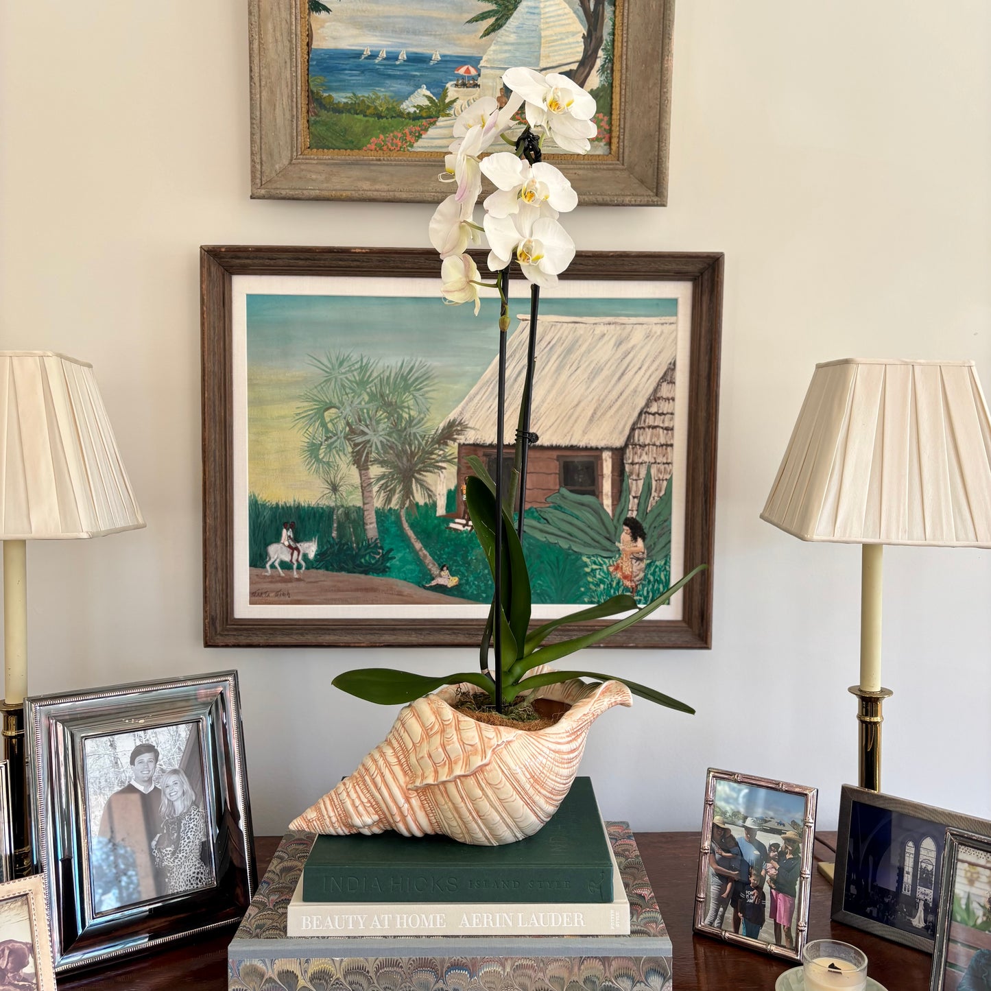 Ceramic Shell Cachepot