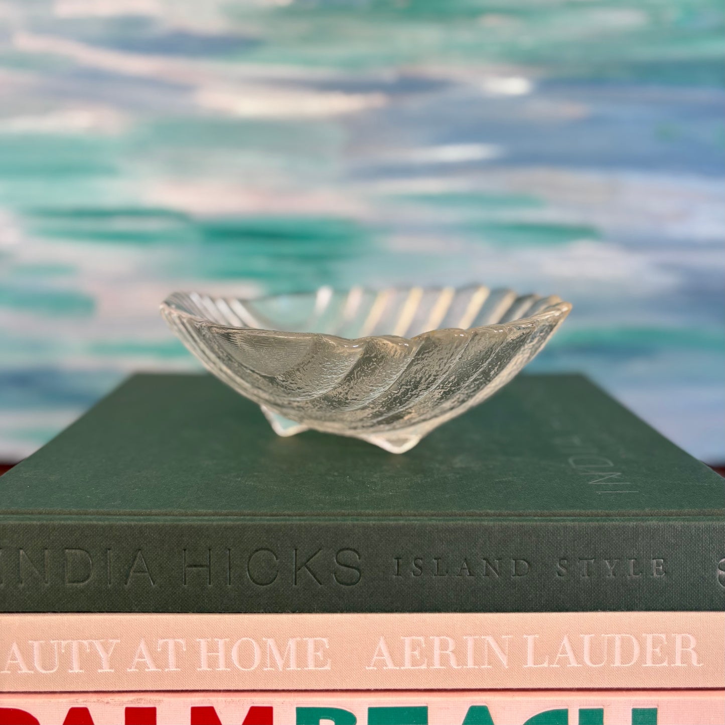 Glass Shell Dish