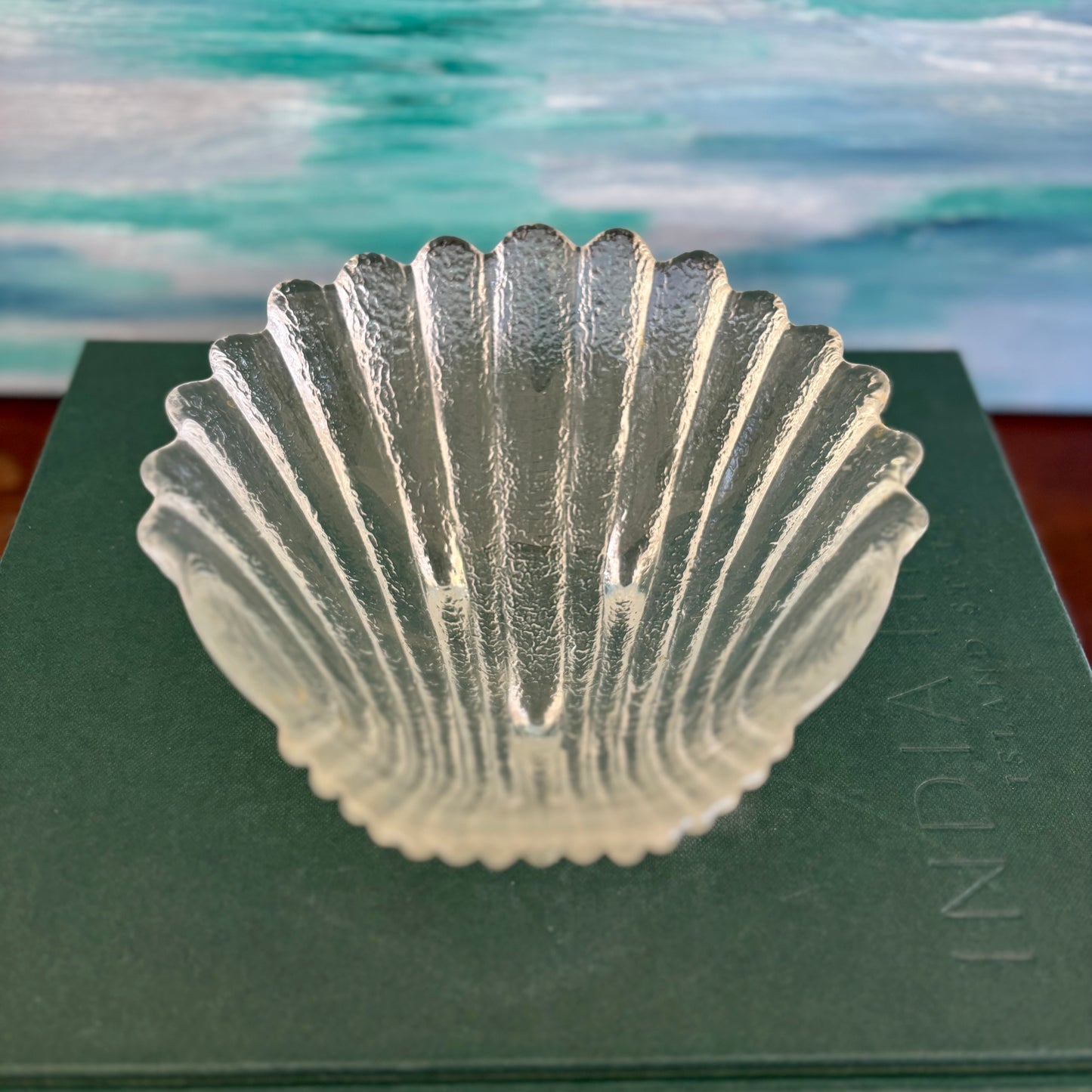 Glass Shell Dish