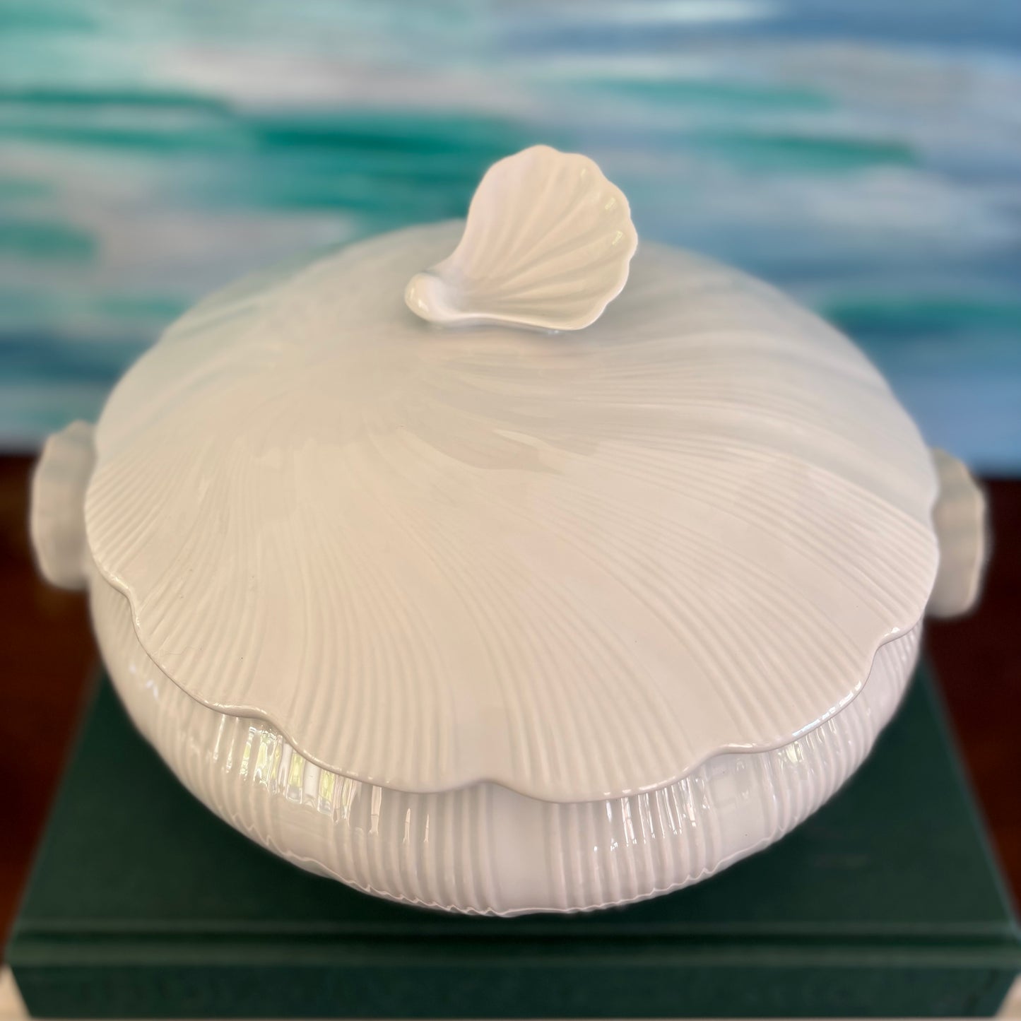 Limoges Soup Tureen with Shells