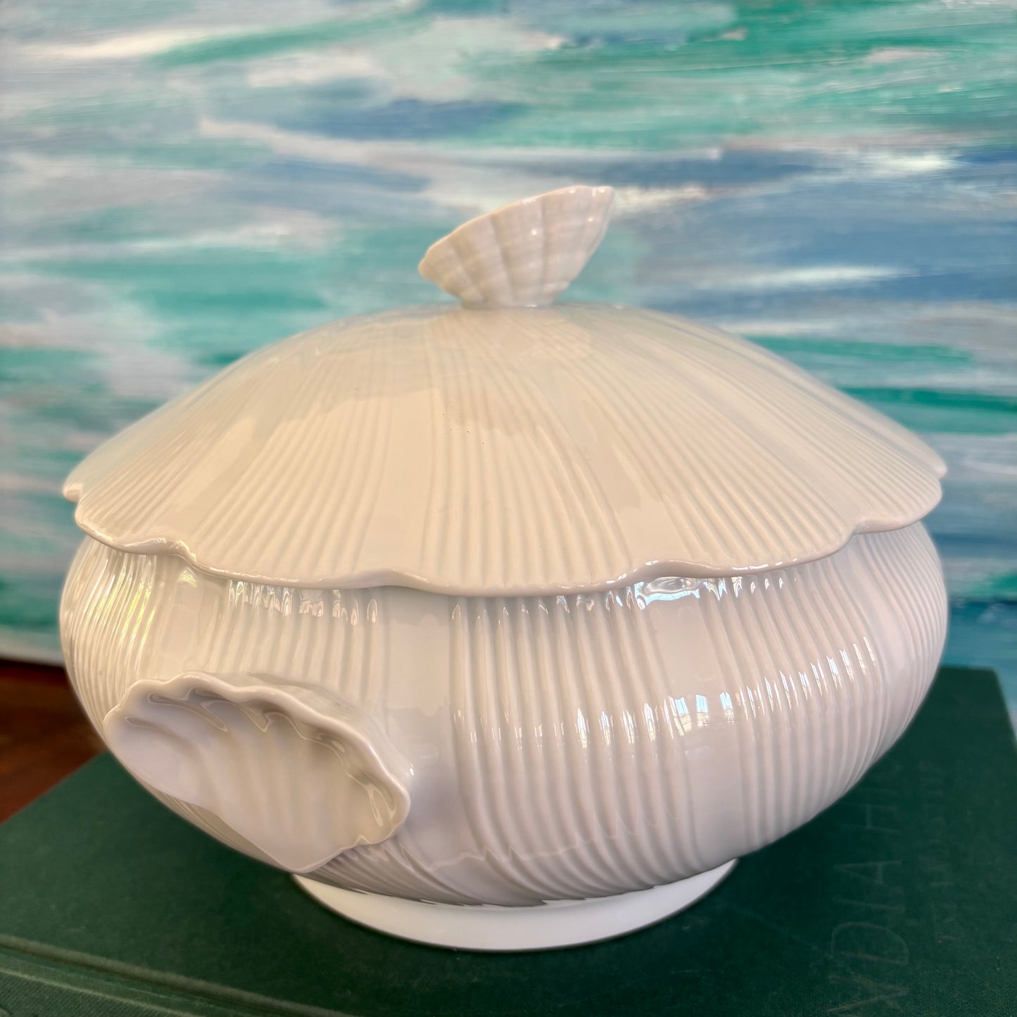 Limoges Soup Tureen with Shells