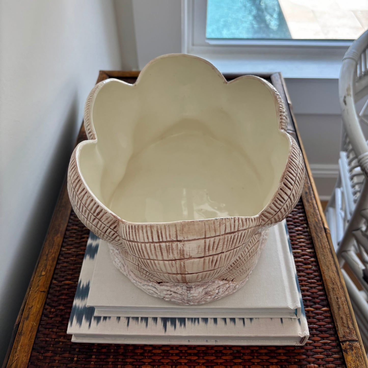 Ceramic Shell Cachepot