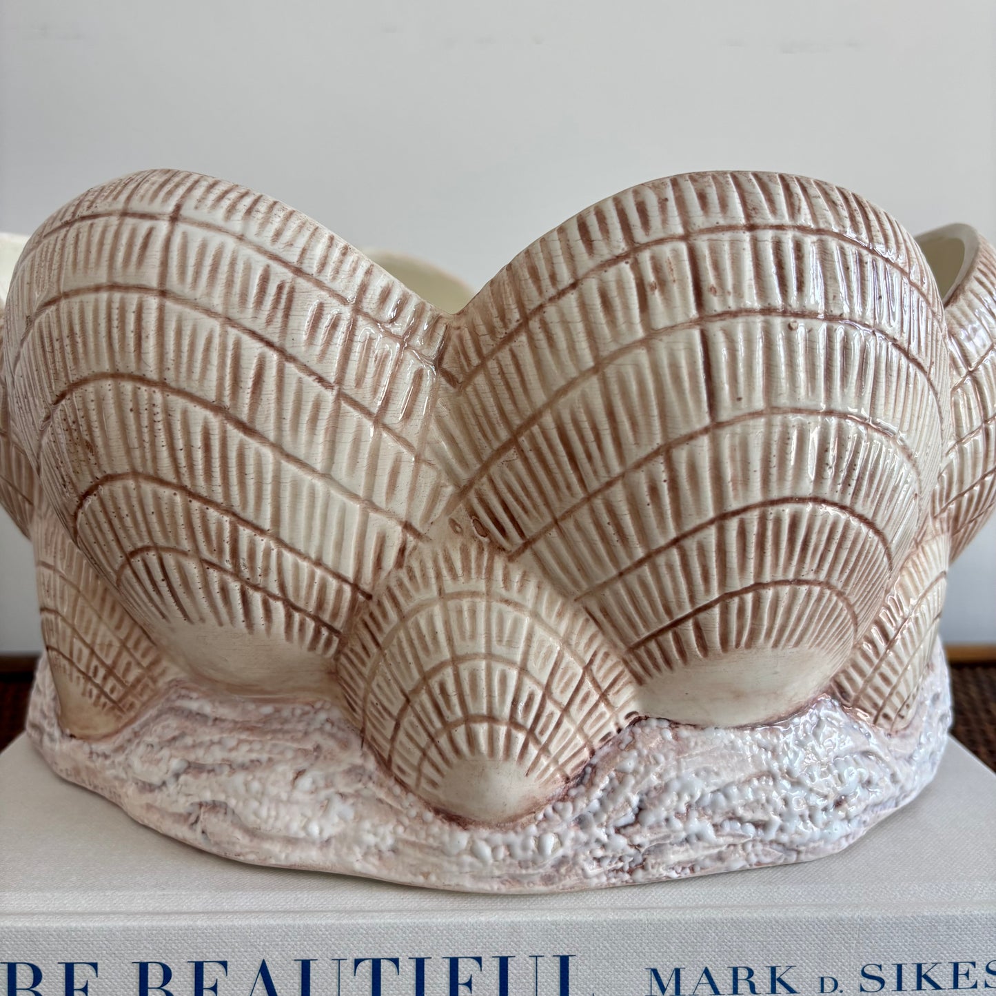 Ceramic Shell Cachepot