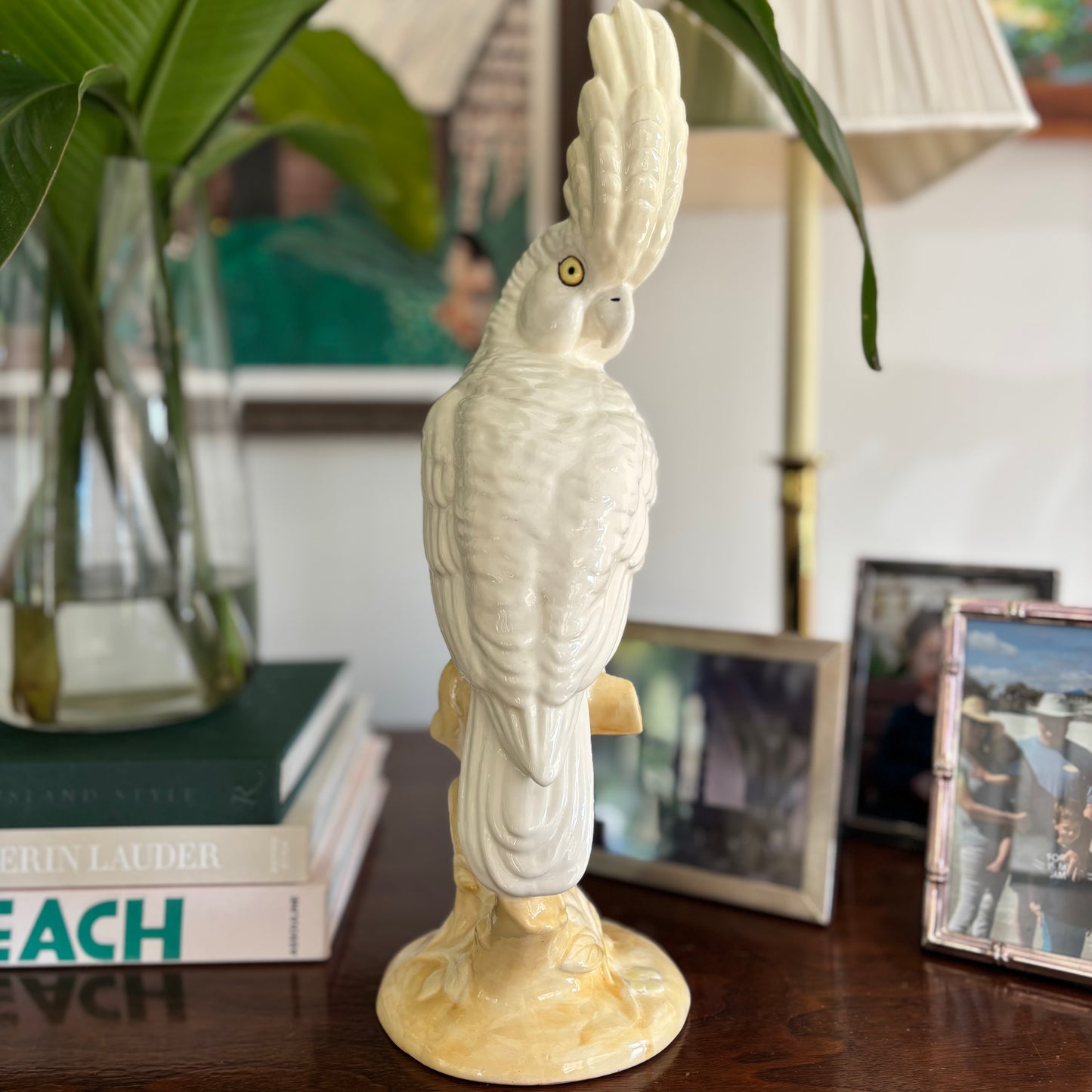 Vintage Ceramic Cockatoo