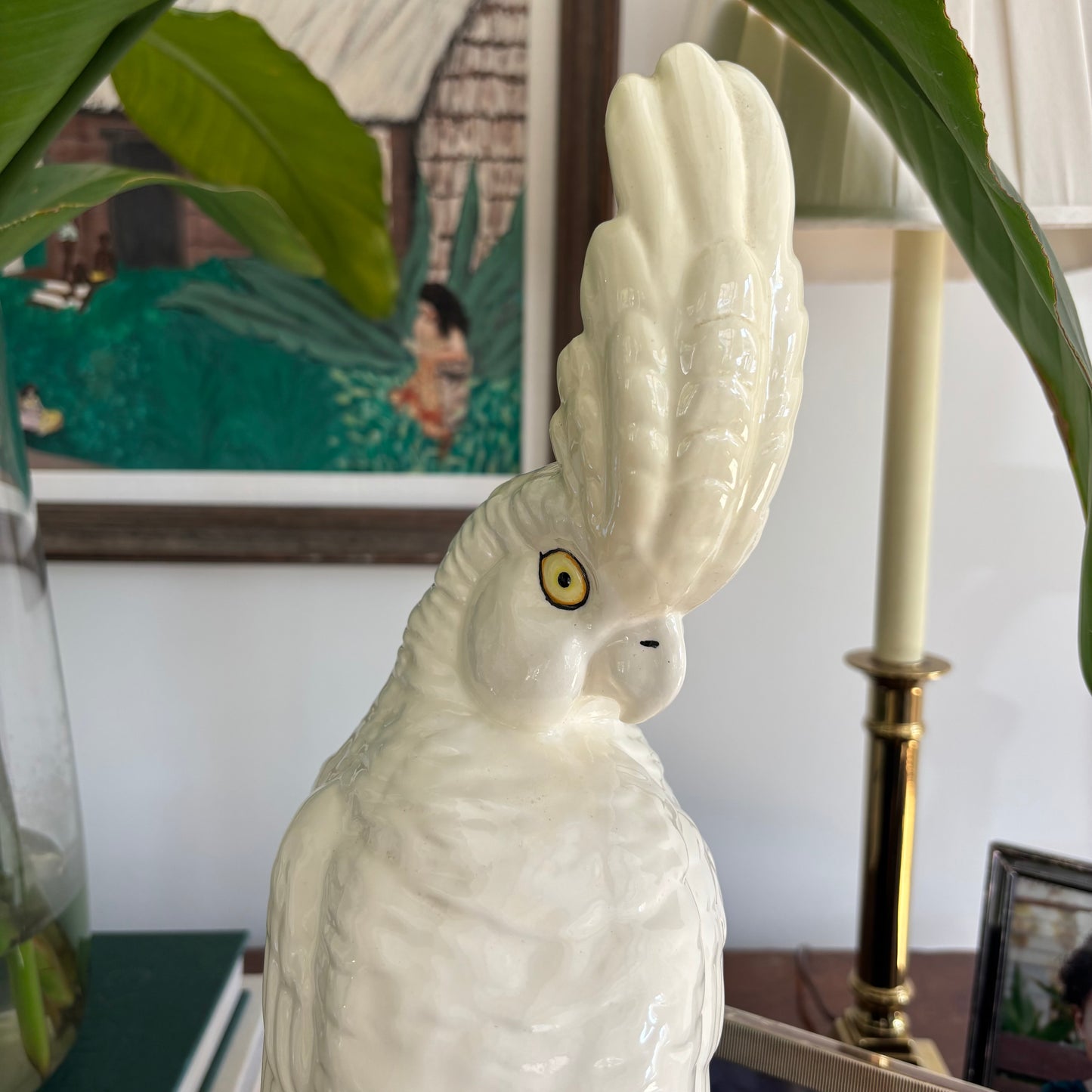 Vintage Ceramic Cockatoo