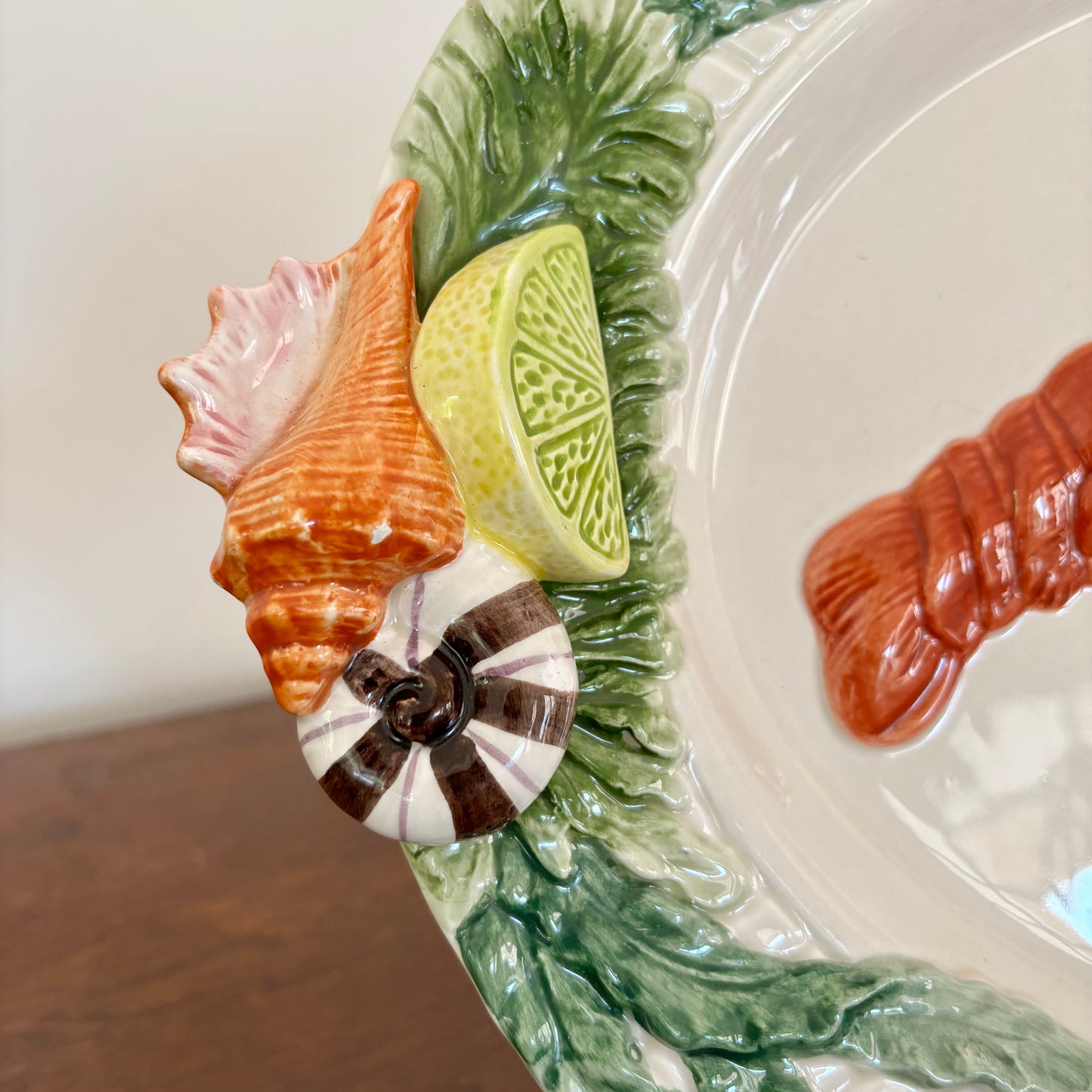 Vintage Fitz and Floyd Lobster Platter