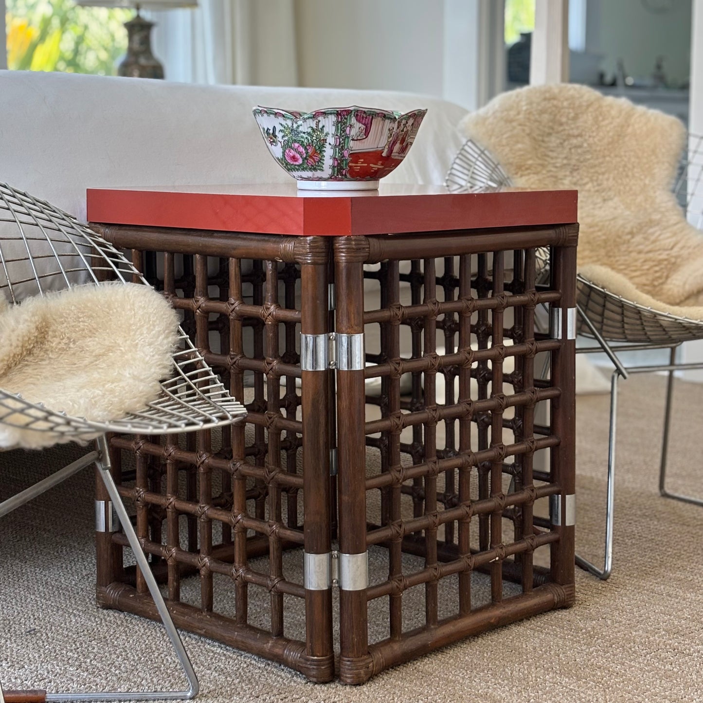 Vintage Milo Baughman Side Table