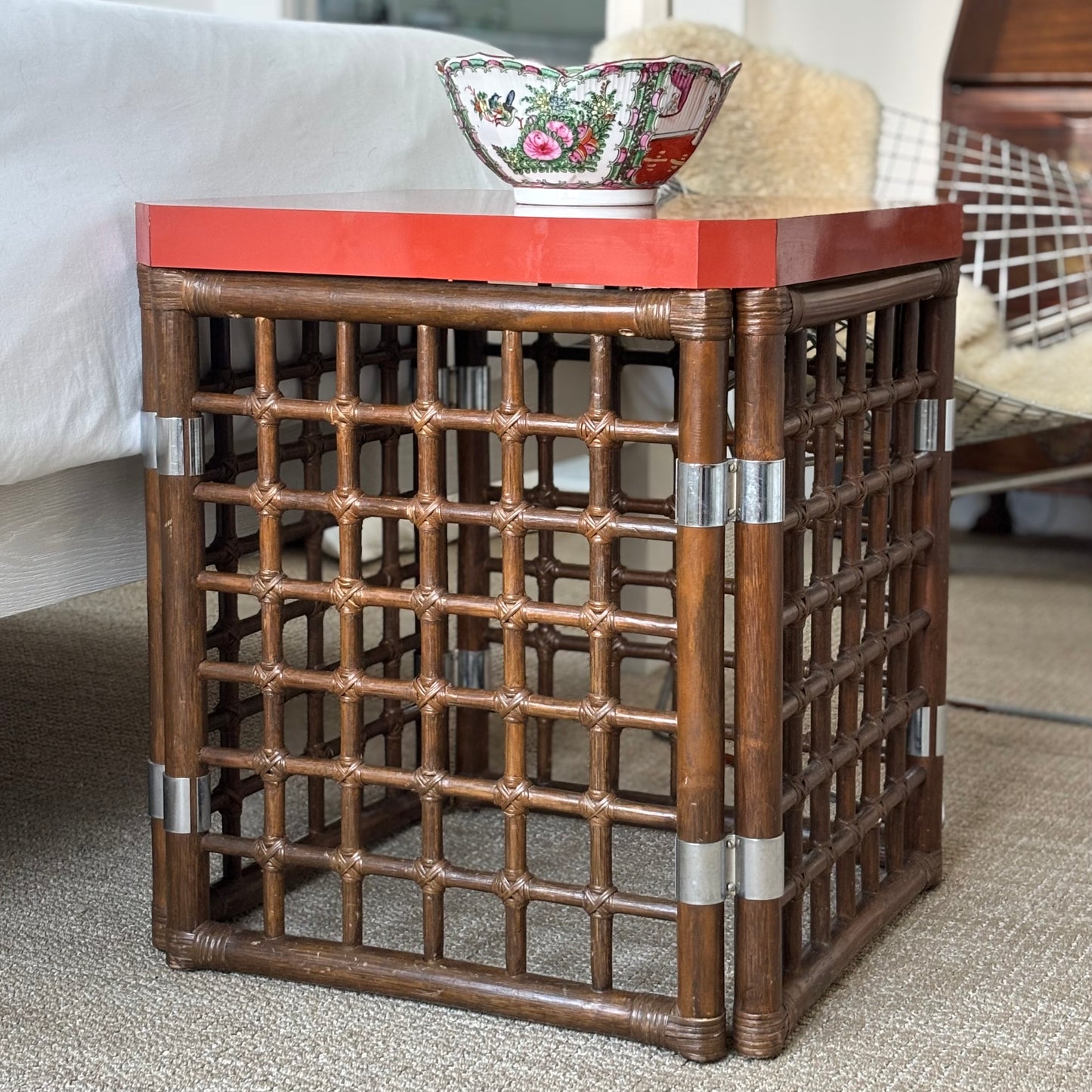 Vintage Milo Baughman Side Table