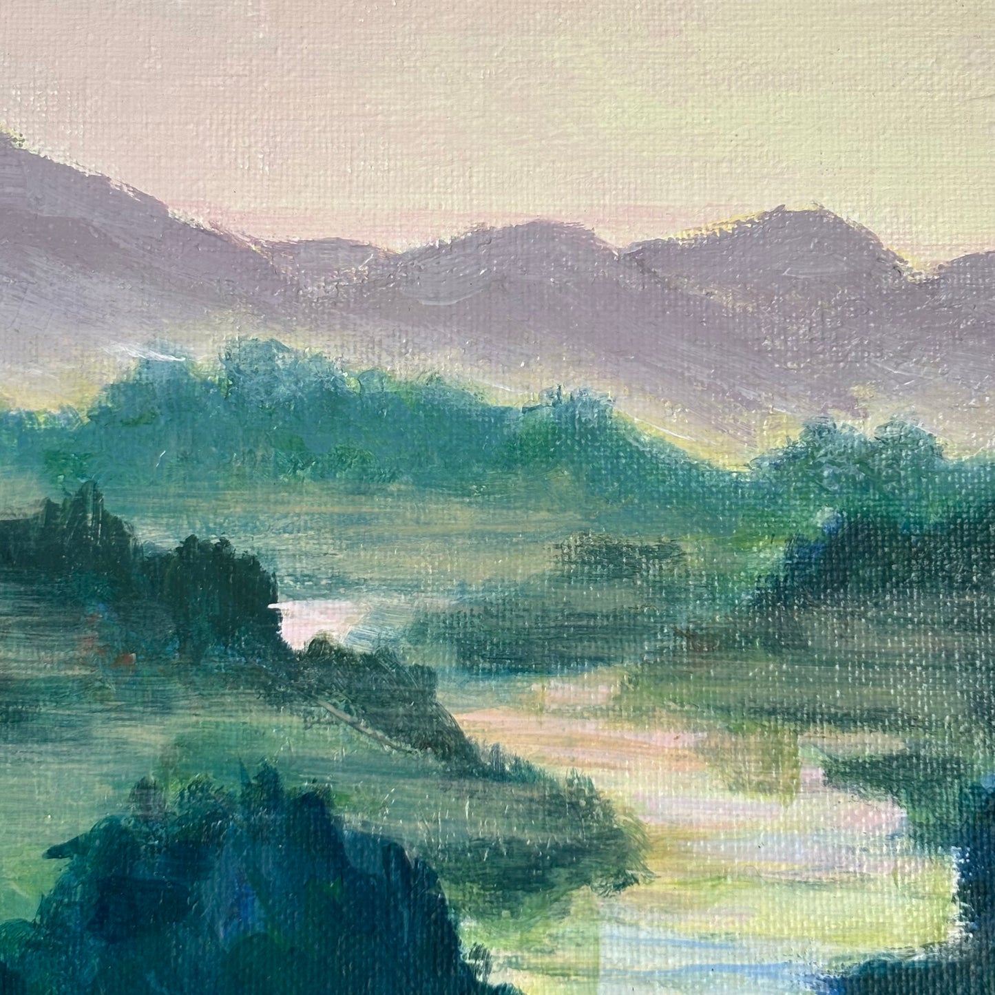 Mountain Landscape Painting