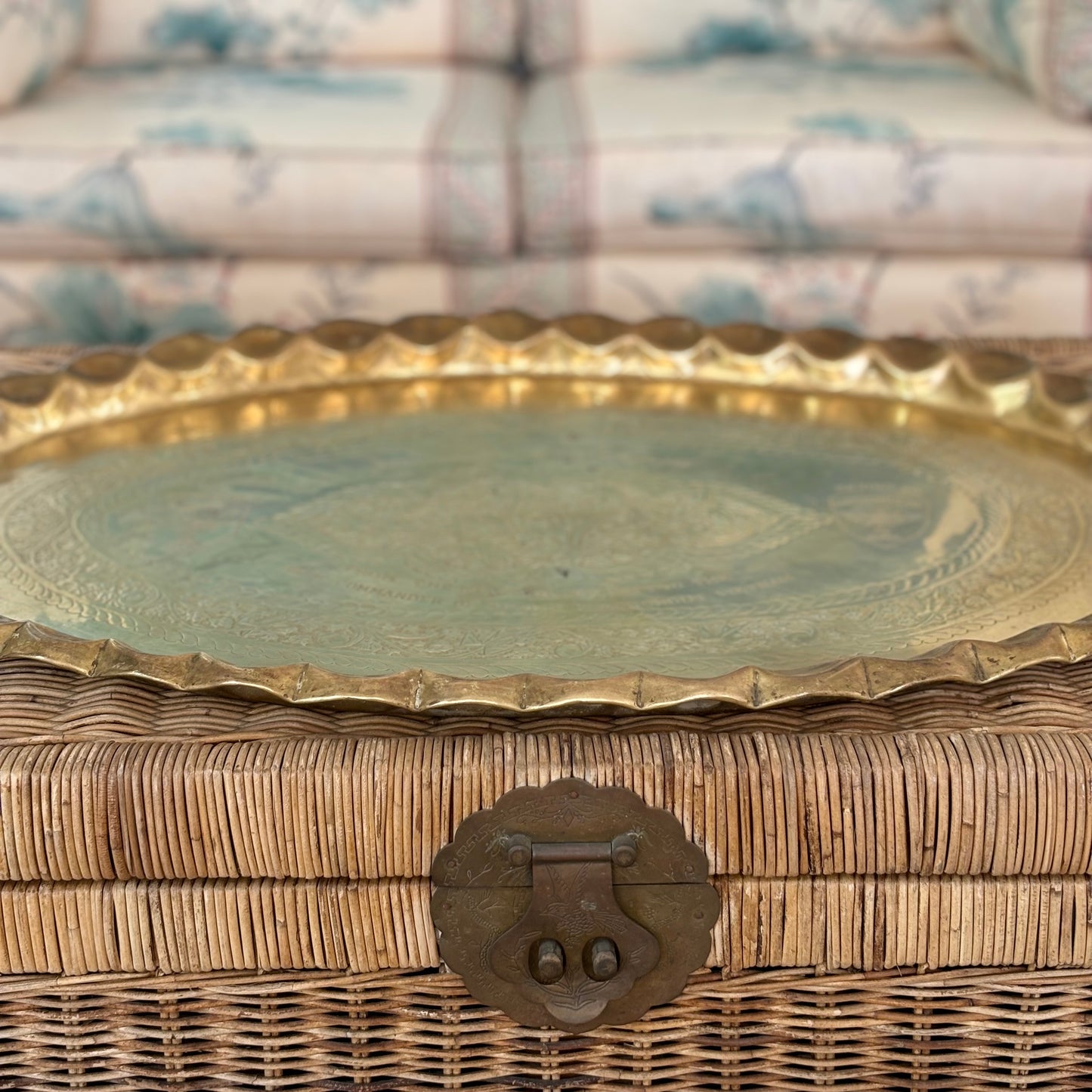 Large Brass Tray