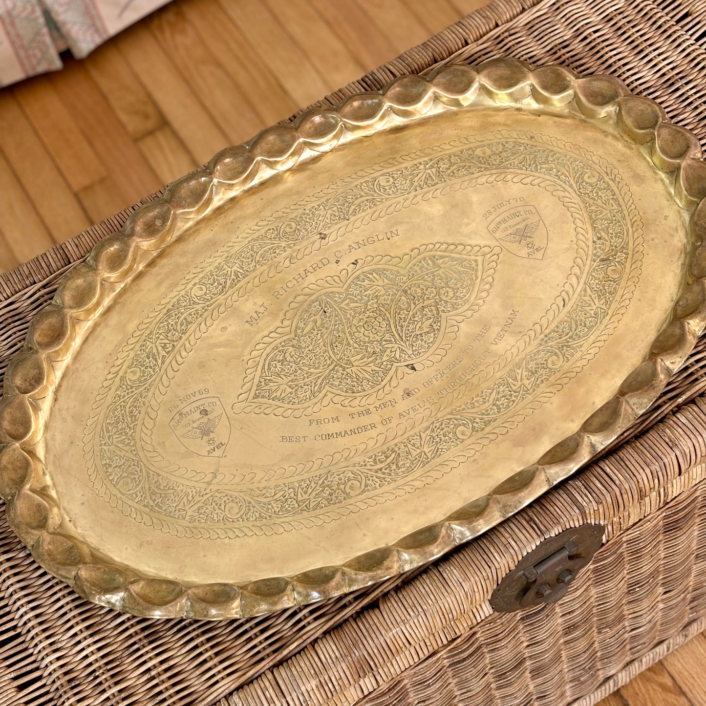 Large Brass Tray