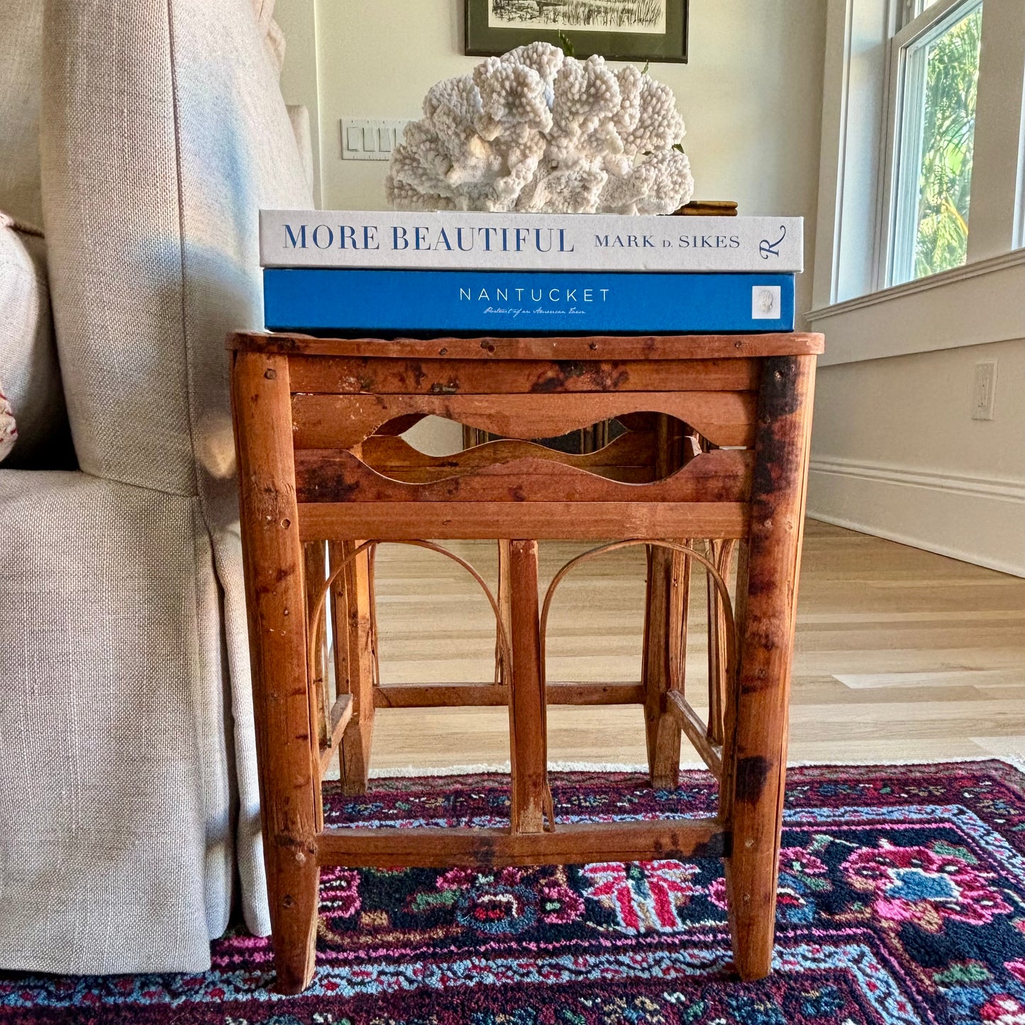 Vintage Bamboo Plant Stand