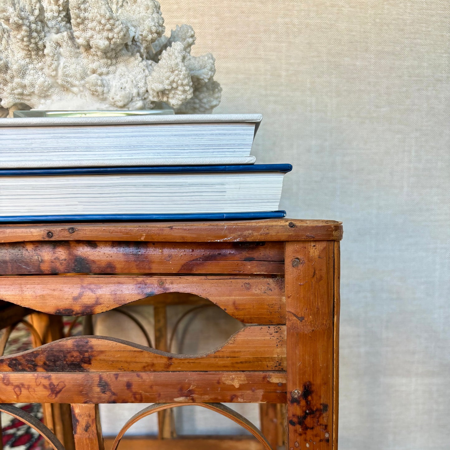 Vintage Bamboo Plant Stand