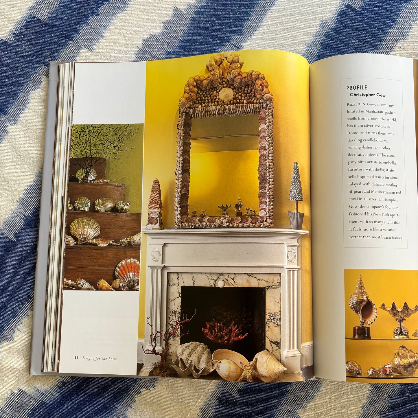 Shell Chic Coffee Table Book