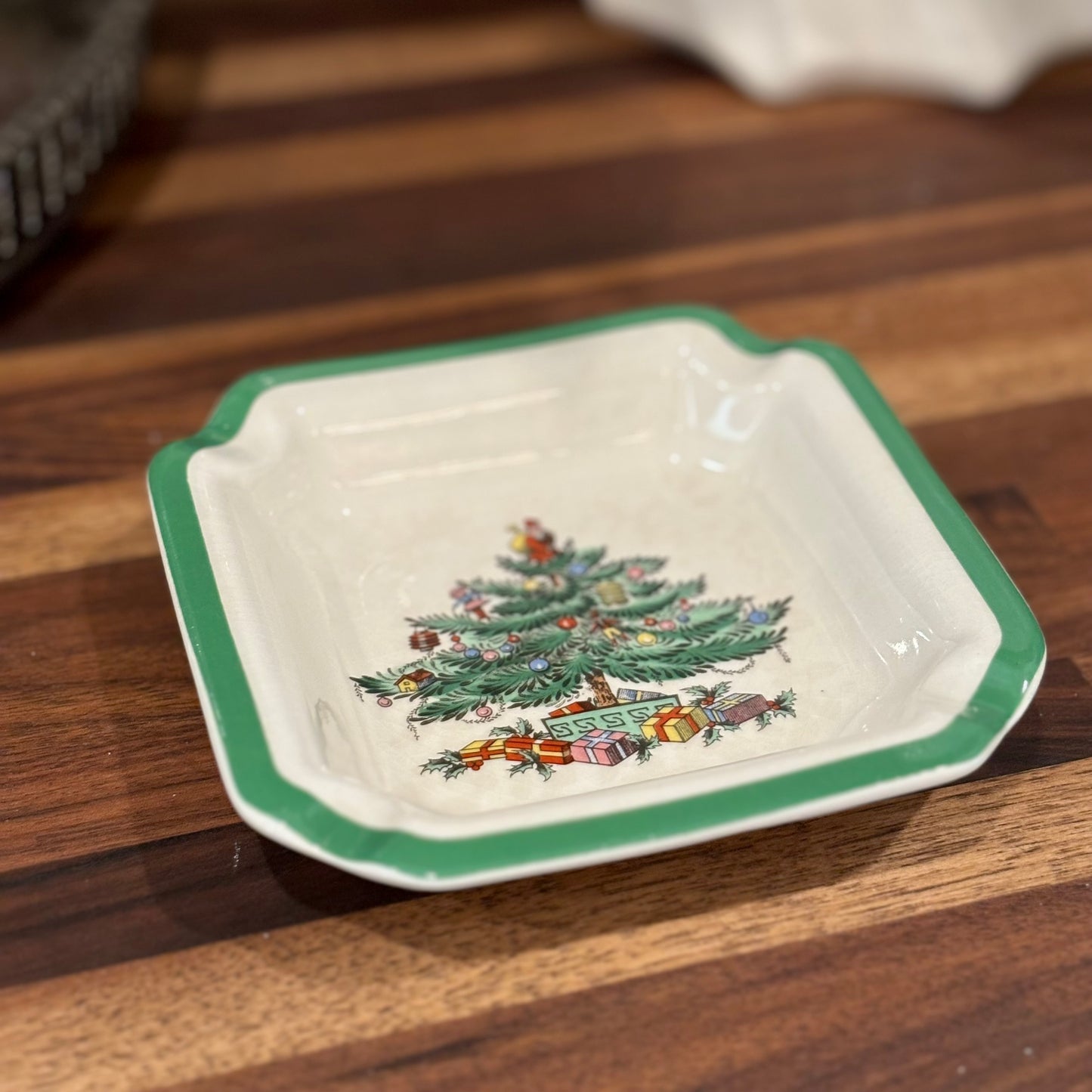 Vintage Spode Christmas Tree Dish