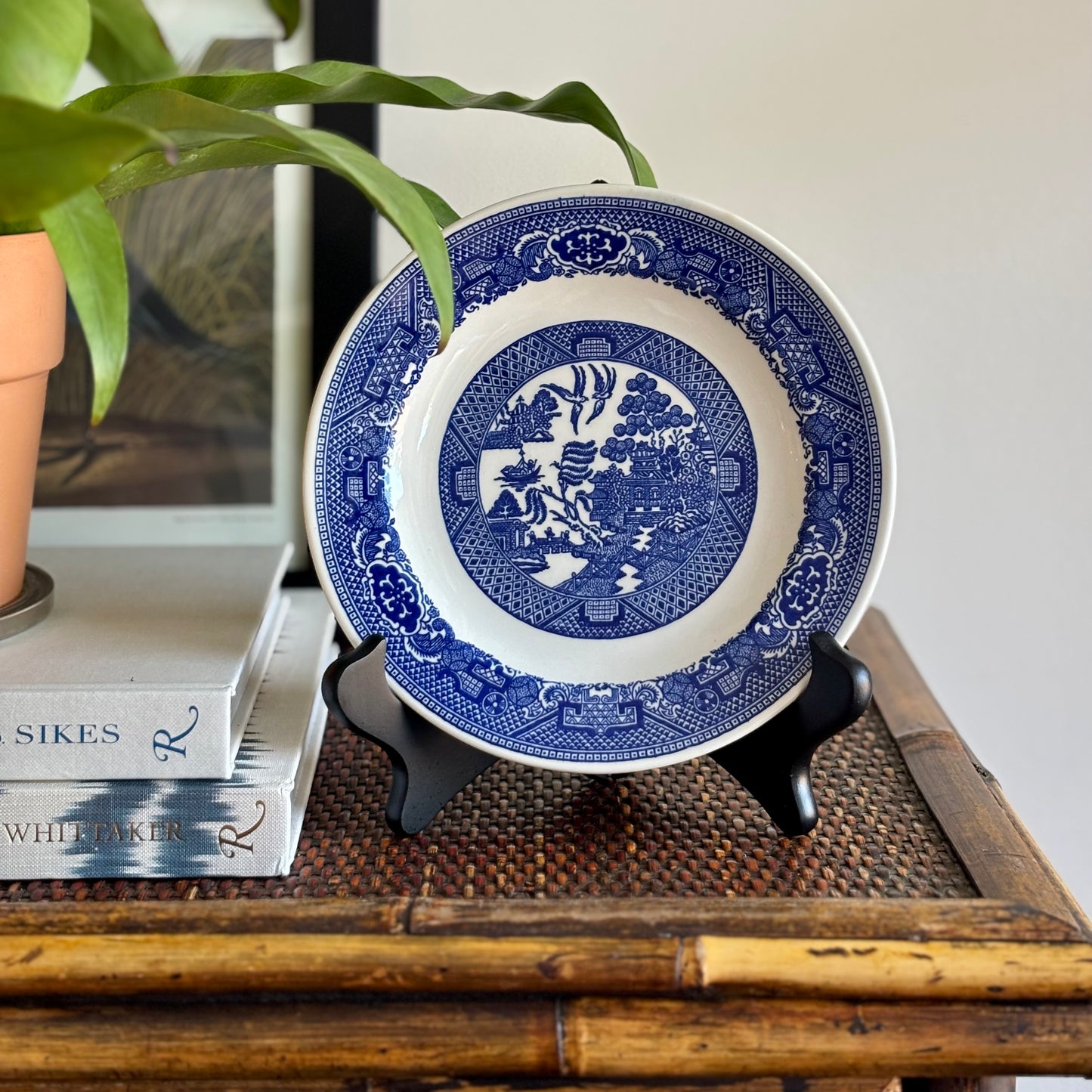 Pair of Blue Willow Plates