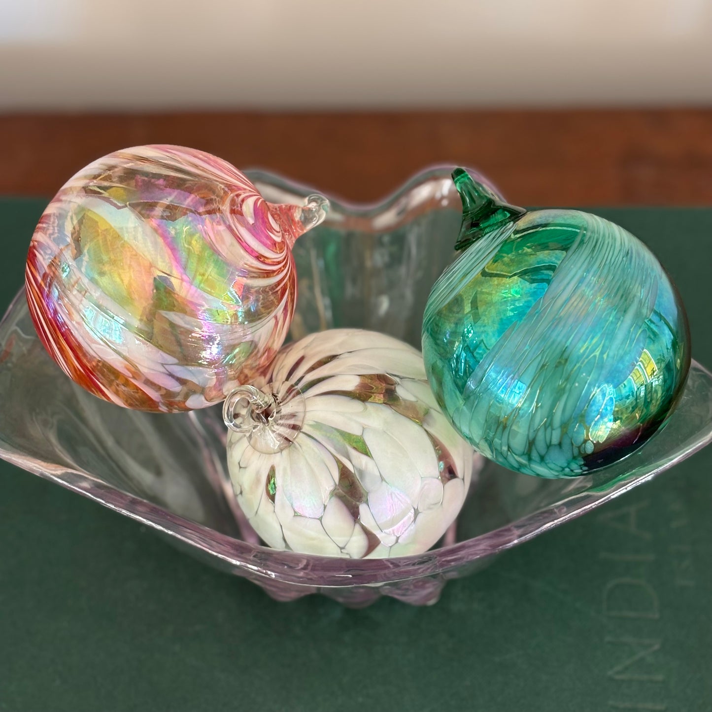 Handblown Glass Ornaments