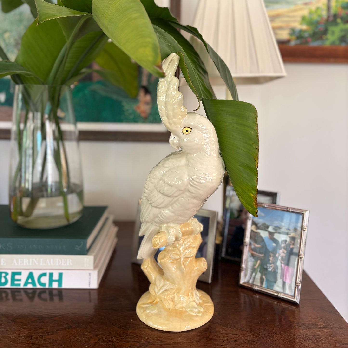 Vintage Ceramic Cockatoo