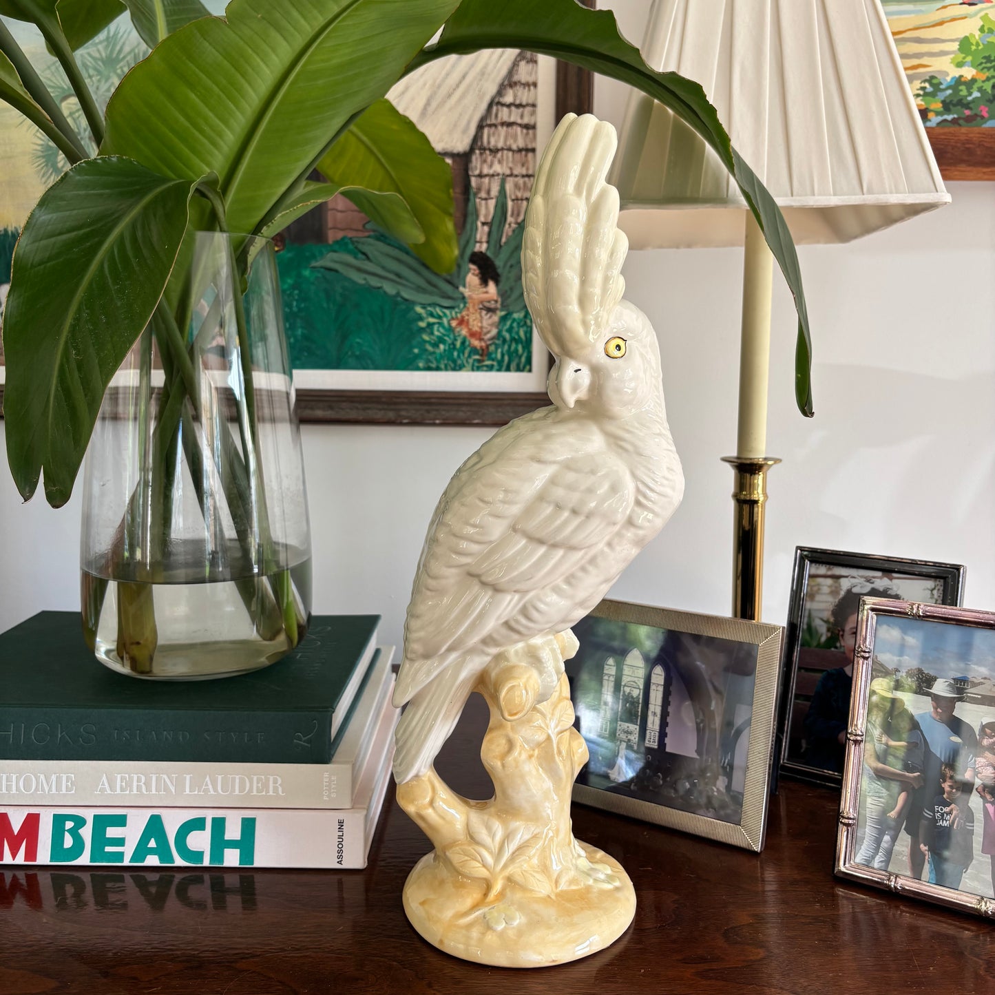 Vintage Ceramic Cockatoo