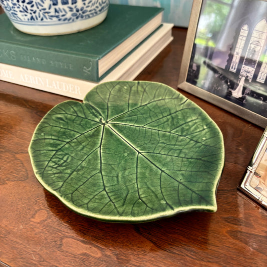 Handmade Ceramic Leaf Dish