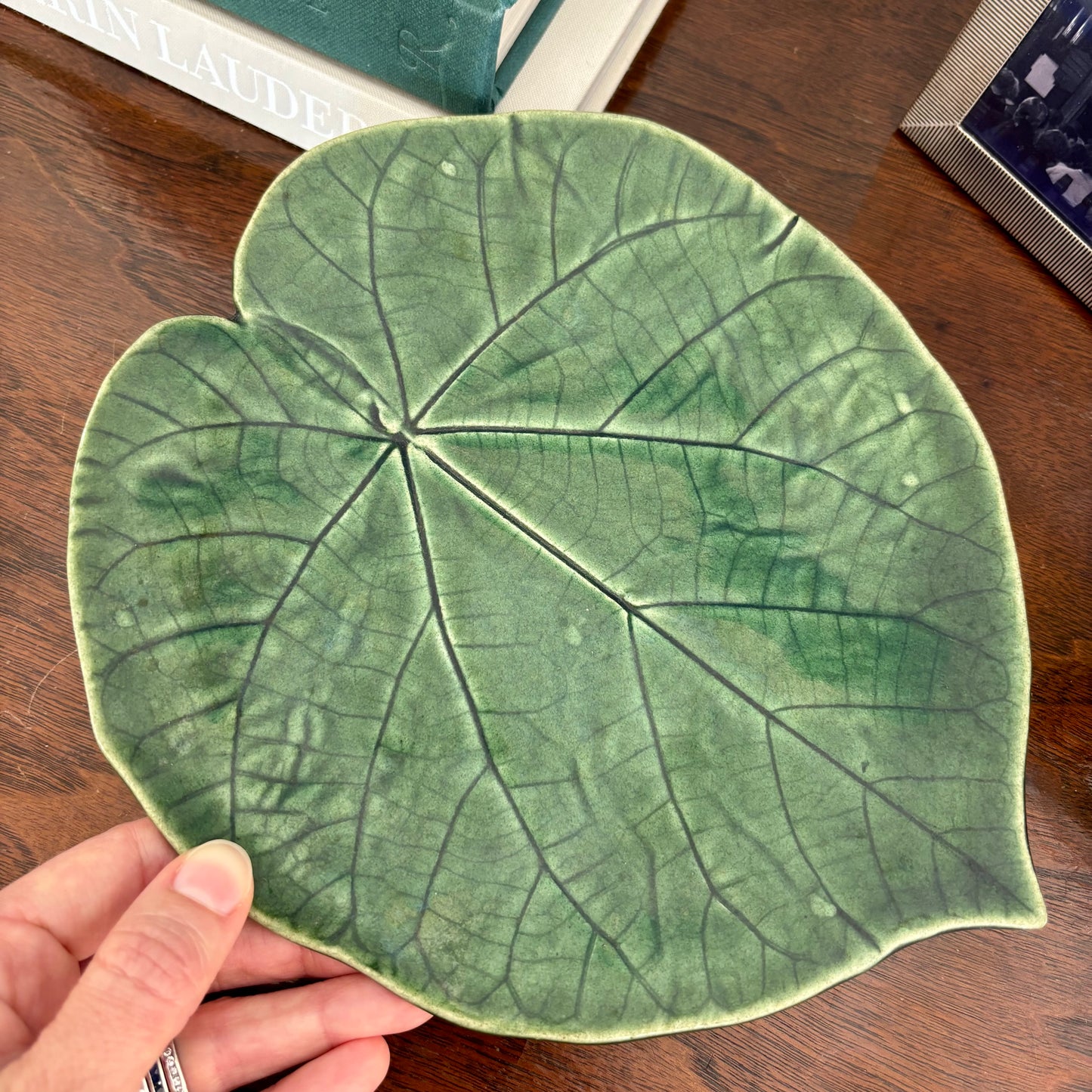 Handmade Ceramic Leaf Dish