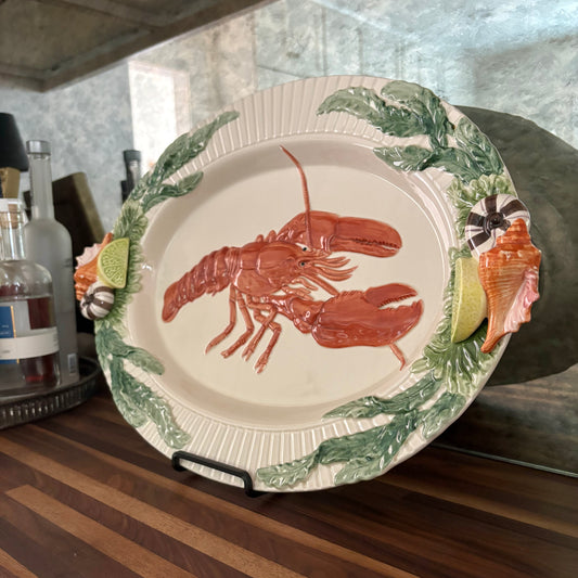 Vintage Fitz and Floyd Lobster Platter