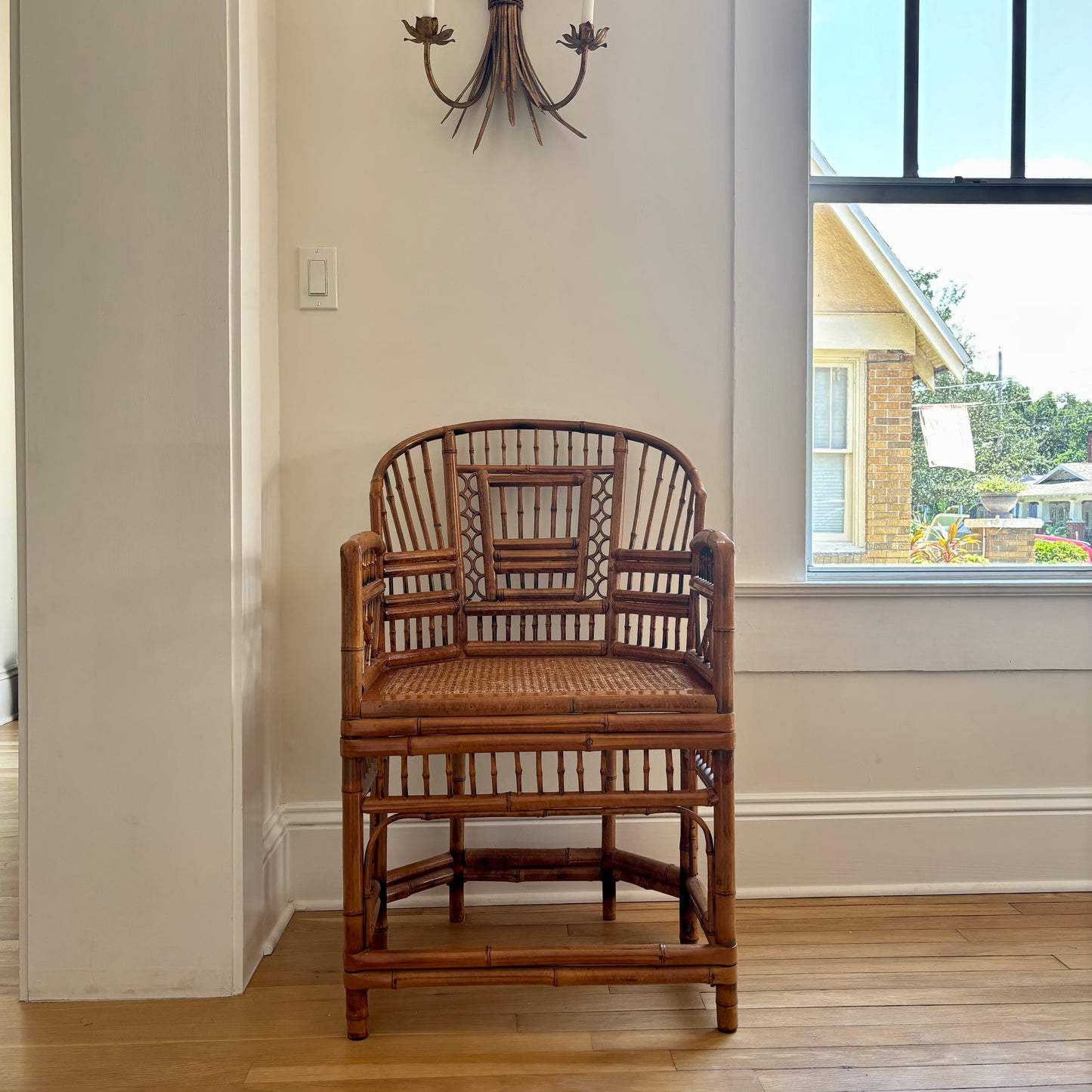 Vintage Brighton Pavilion Bamboo Chair