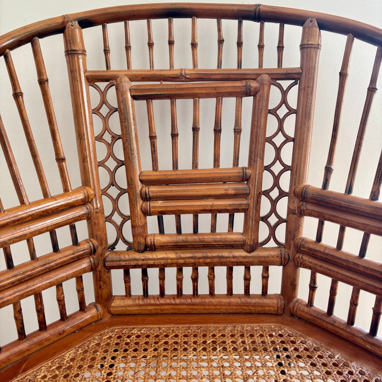 Vintage Brighton Pavilion Bamboo Chair