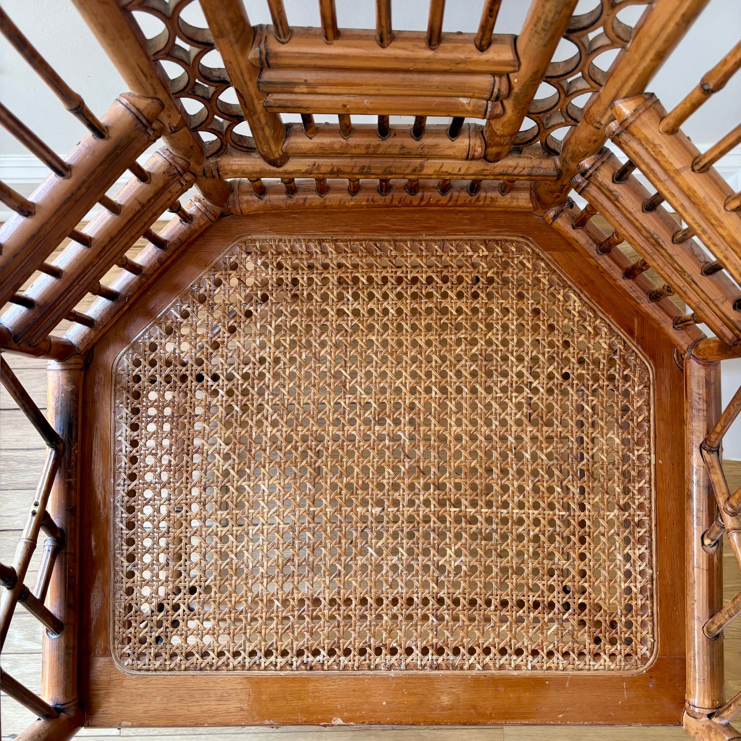 Vintage Brighton Pavilion Bamboo Chair