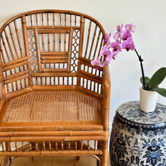 Vintage Brighton Pavilion Bamboo Chair