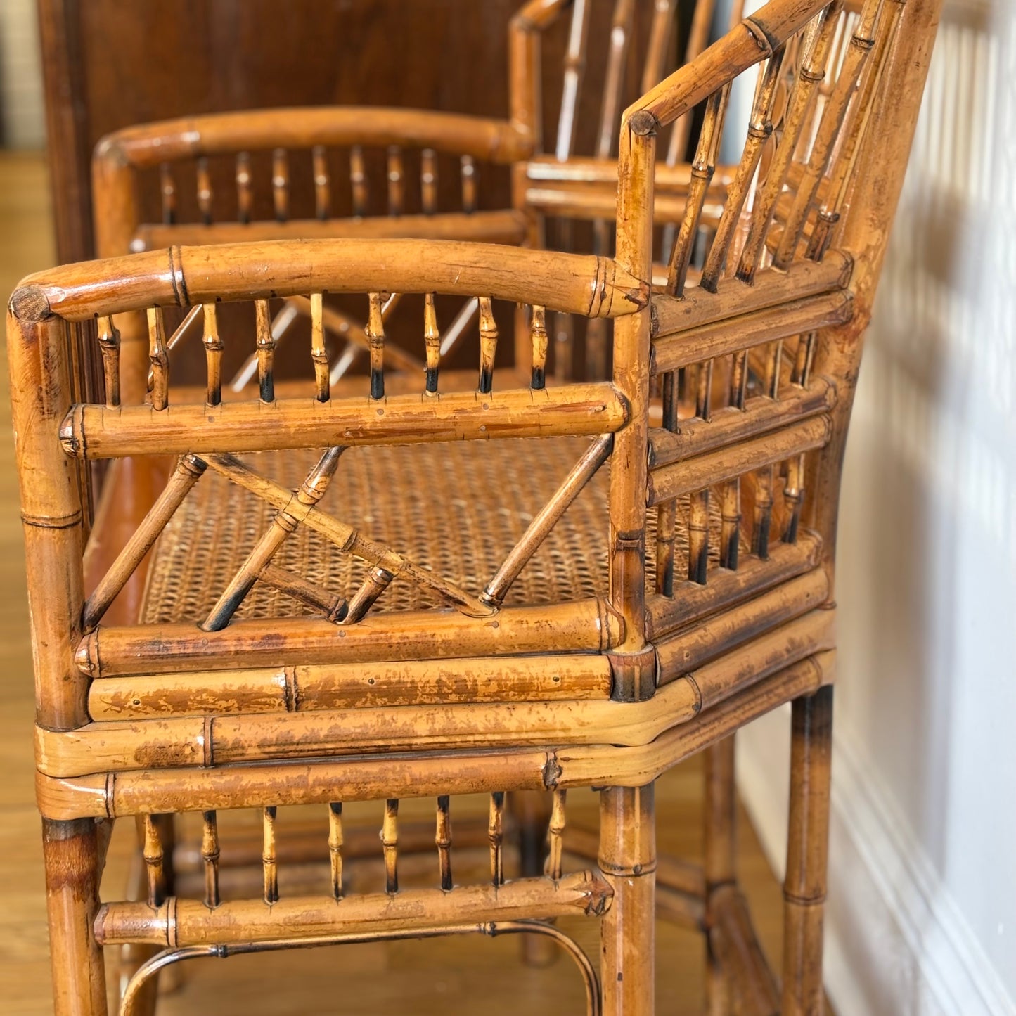 Vintage Brighton Pavilion Bamboo Chair