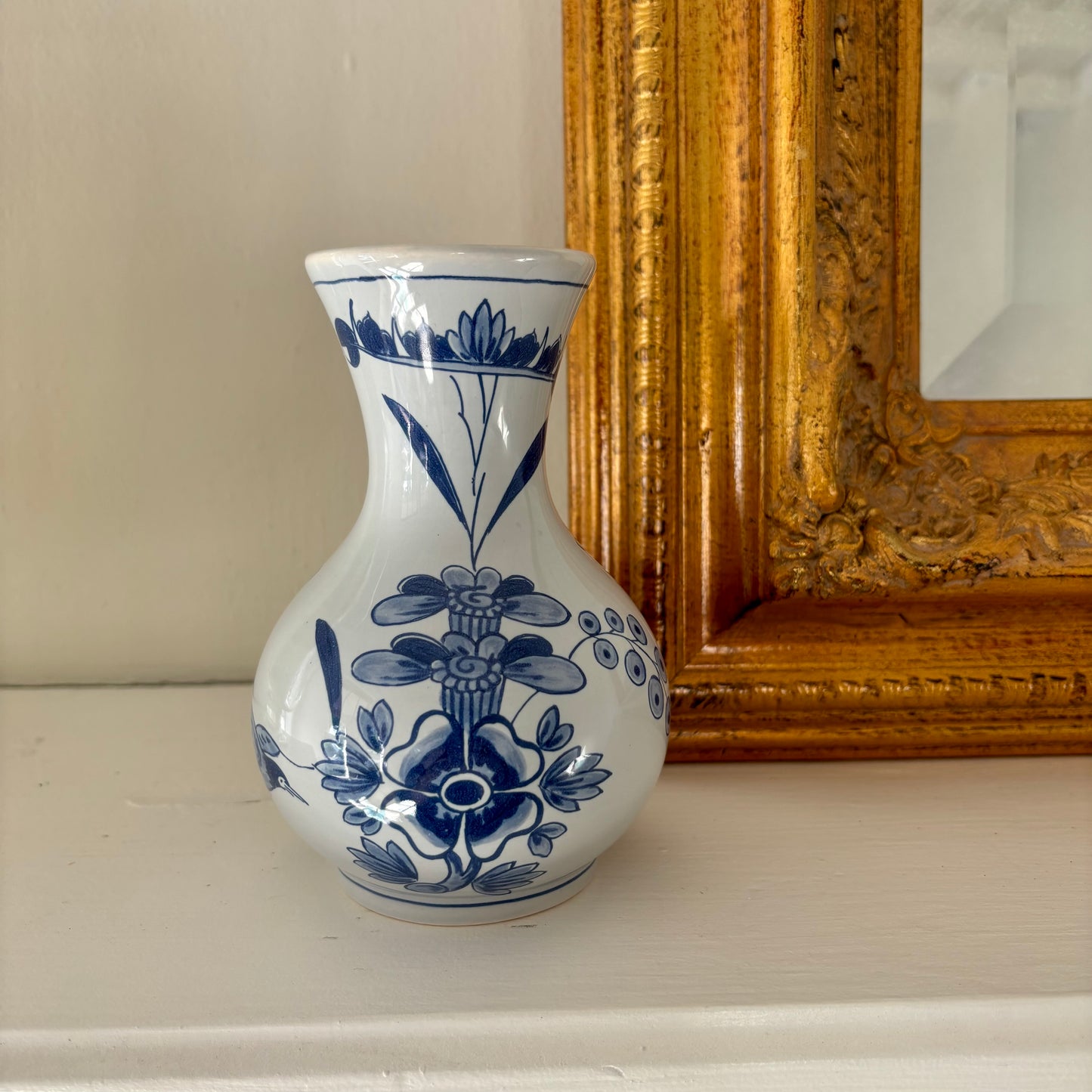 Delft Blue and White Vase