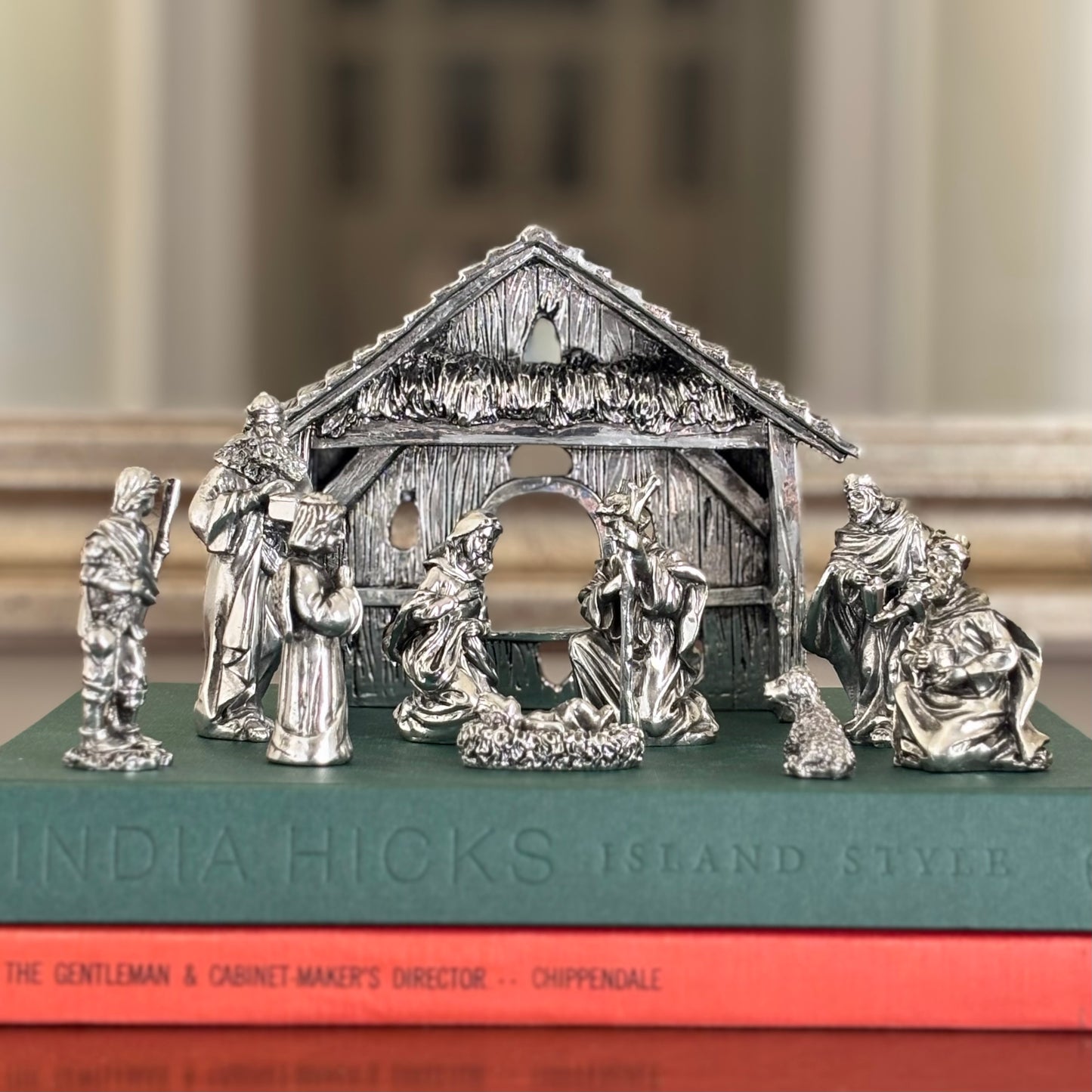 Silver 10 Piece Nativity