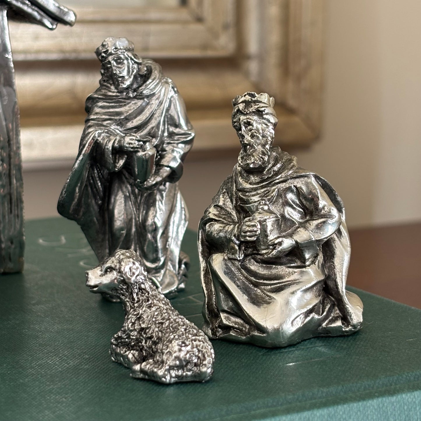 Silver 10 Piece Nativity
