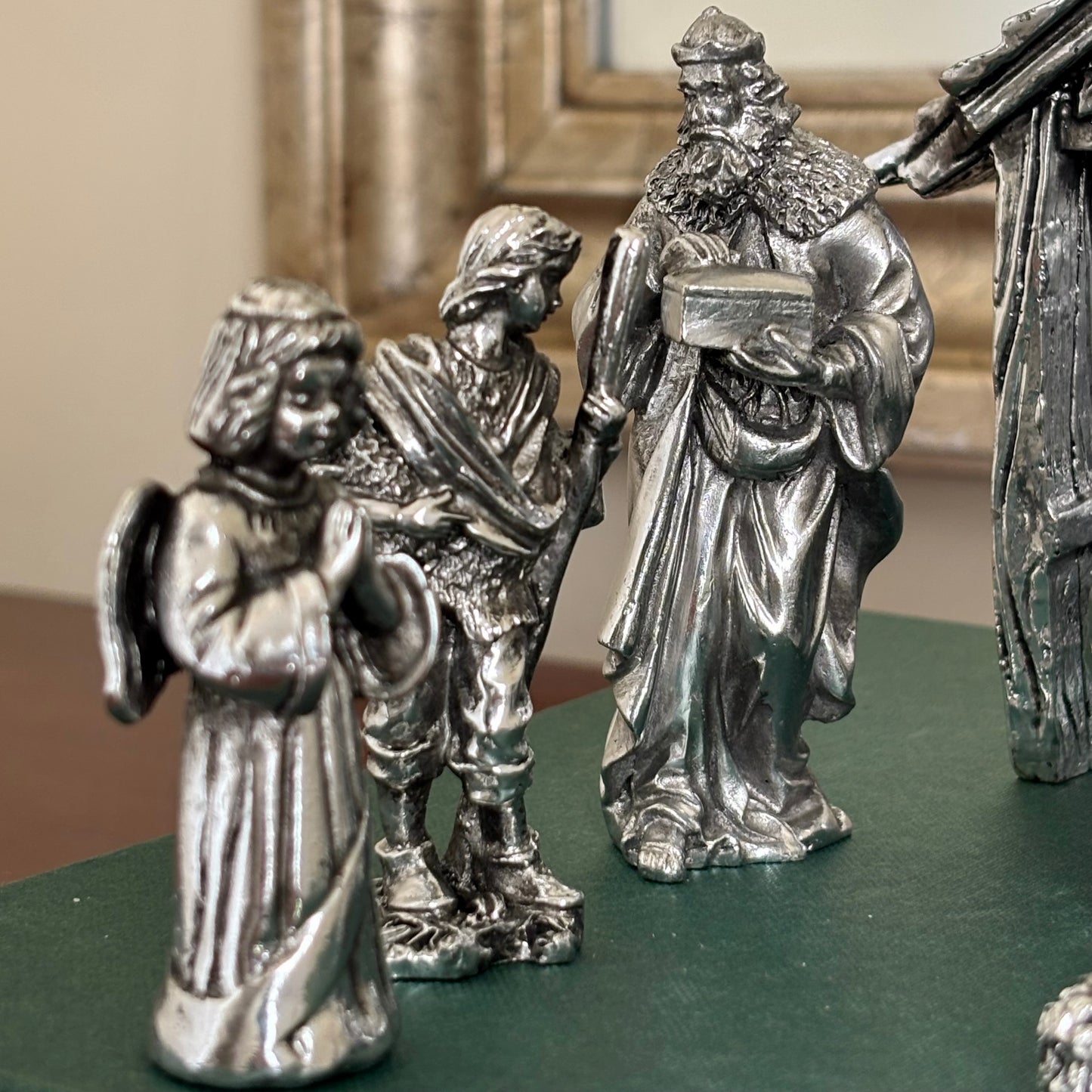 Silver 10 Piece Nativity