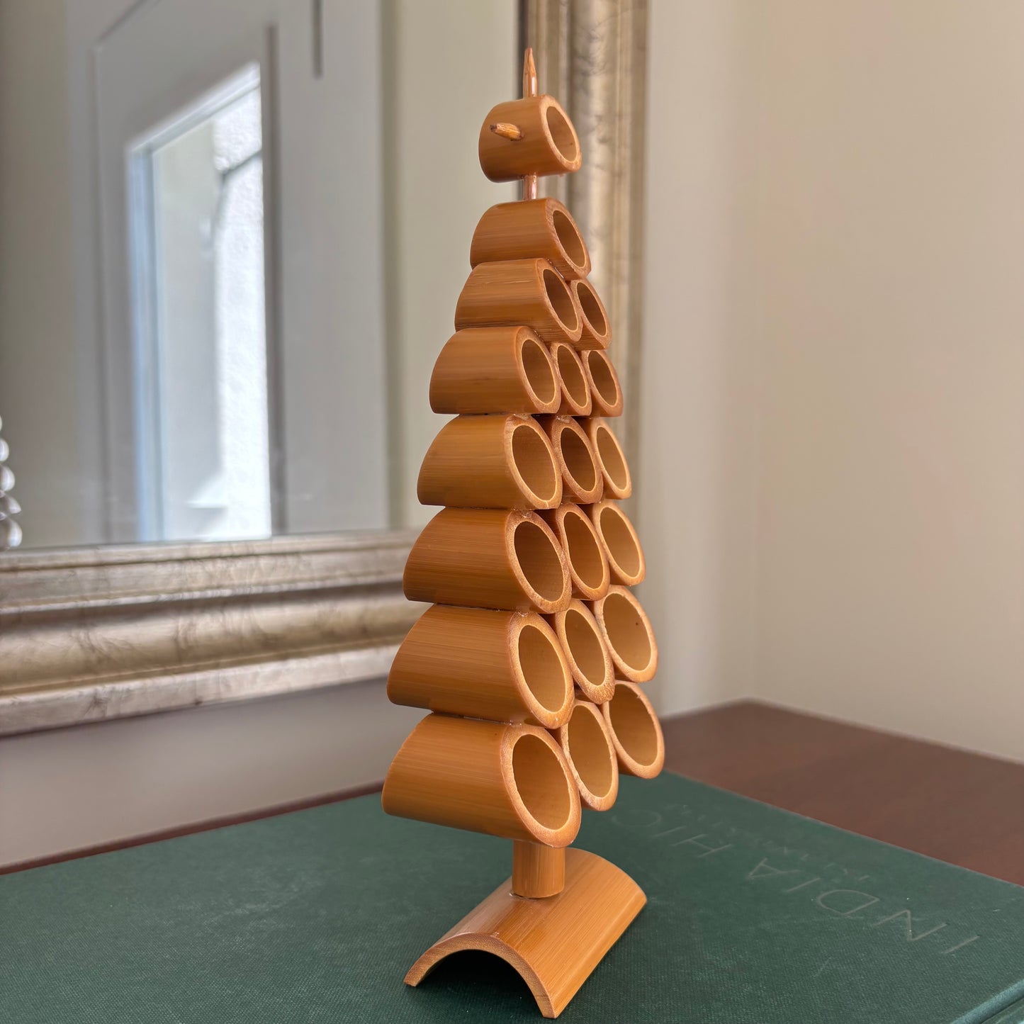 Vintage Bamboo Christmas Tree